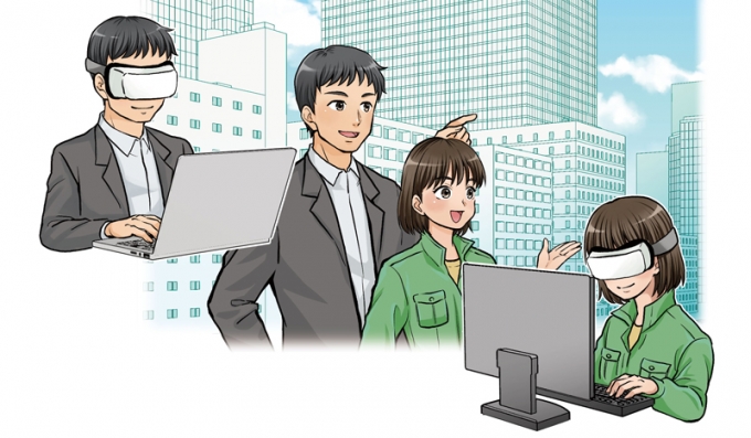 株式会社マイゾックス様 製品情報ガイド2023 vol.40掲載イラストのサムネイル画像